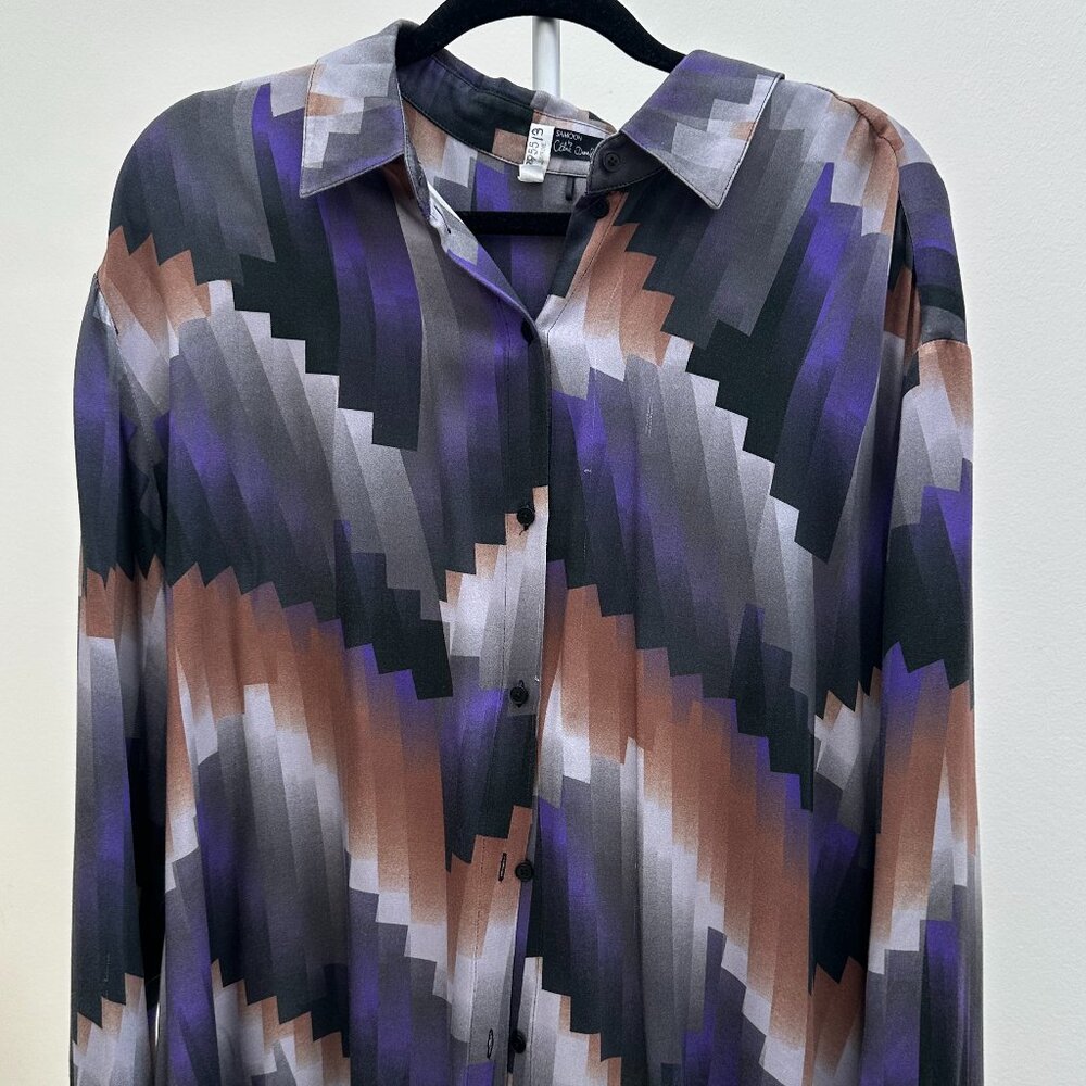 Women's Samoon Button-down